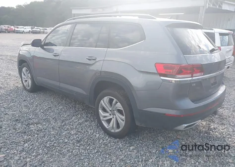 2022 Volkswagen Atlas 3.6L V6 Se W/Technology from USA, damaged, VIN 1V2JR2CA6NC518824
